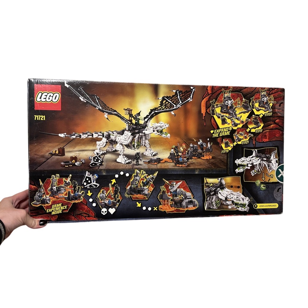 LEGO Ninjago 71721 Skull Sorceror's Dragon MIB New Sealed 1016pcs Retired